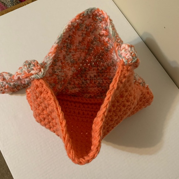 Crossbody Bag Crocheted Handmade - Picture 10 of 16